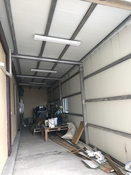 工程實績10-彰化沿海雞舍-採用強屋PVC塑鋼防熱平底浪板